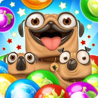 Pug Pop Bubble Shooter: Dog Bulldog Shoot Ball Egg