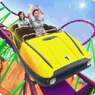Roller Coaster Crazy Driver 3D