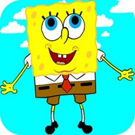 Flying SpongeBob