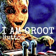 I am Groot Button