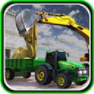 Tractor Sand Excavator Operate