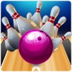 Strike-pin bowling