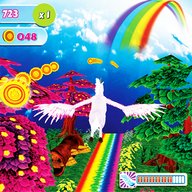 Unicorn Dash Fly Pegasus 3D HD