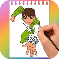 Ben Ten - Aliens : Coloring Book