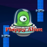 Flappy alien