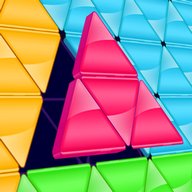 ¡Bloquear! Rompecabezas triangular: Tangram