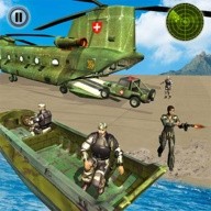 US Army Helicopter Rescue: Ambulance Driving Games