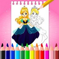 Princess Coloring Book for kids