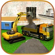City Construction Excavator 3D