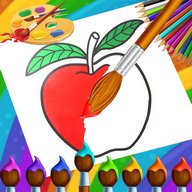 水果着色书游戏 : 绘画 + 绘图