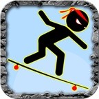 Stickman Skate Ninja