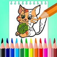 Cats Drawing and Coloring Book