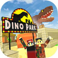 Dino Theme Park Craft: Ride Dinosaur Rollercoaster