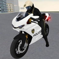 Поліцейський мотоцикл -симулятор 3d