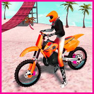 Motocross Beach Bike Stunt Racing Game