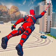 Miami Spider Rope Hero: Seil Held und Crime Spiele