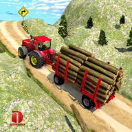 Tractor trolley Offroad Games