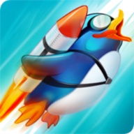 Learn 2 Fly: Flying penguin games. Bounce & Fly!