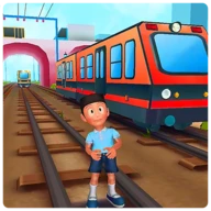 Subway escape: casual surfers