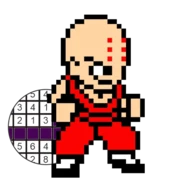 Legendary Fighter Pixel Art