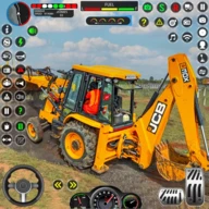 US Snow Excavator JCB Game