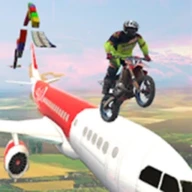 Sky Bike Stunt Racing Games 3D