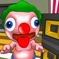 Clown Baby Neighbor