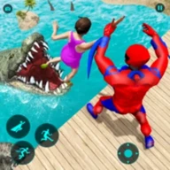 Police Robot Speed Superhero Rescue Mission Games