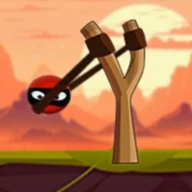 Hit Knock Down Slingshot ball