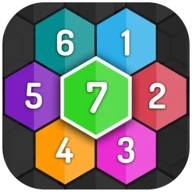 Merge Hexa - Number Puzzle