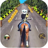 Cowboy Horse Run