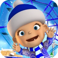 Baby Snow Park Winter Fun