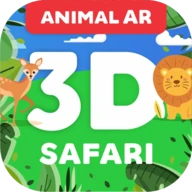Animal AR 3D Safari Flash Card