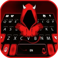 Hoodie Devil Keyboard Backgrou
