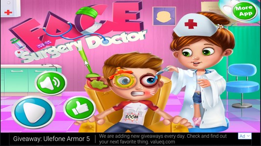 Face Surgery Doctor Android Game APK (com.kidgamestudio ...