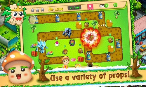 Plants Defense Android Game APK (com.carrotapkgam.plantsdefense) by ...