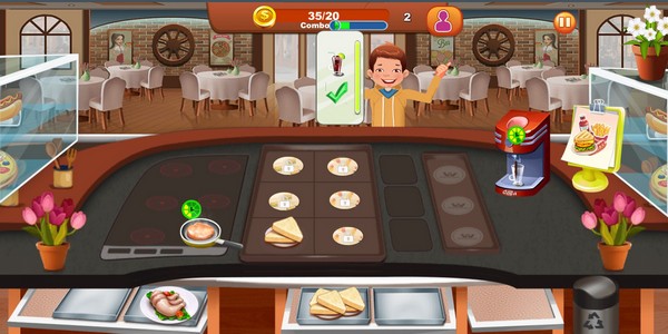 Java cooking games phonekey