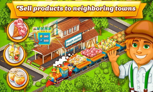 Cartoon City: farm to village. Build your home Android Game APK  () by foranj - Download to your mobile from PHONEKY