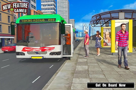 Jogos de ônibus de passageiros da City Coach versão móvel andróide