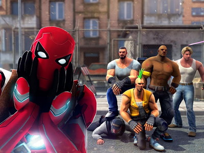 ألعاب قتال النينجا العربية لعبة روبوت ستريت فايتر Android لعبة Apk Com Superherofightinggames Superheroironninja بواسطة Socem تحميل إلى هاتفك النقال من Phoneky