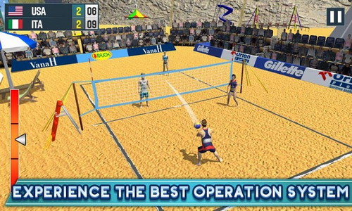 Beach Volleyball Champions 3d Beach Sports Pro Android لعبة Apk Com Siy Beach Volleyball Champions Sports Spike بواسطة Thundsky Dev Studio تحميل إلى هاتفك النقال من Phoneky