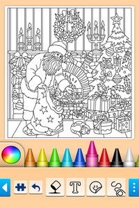 صفحات تلوين عيد الميلاد Android لعبة Apk Com Coloring Christmas بواسطة Coloring Games تحميل إلى هاتفك النقال من Phoneky