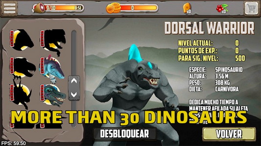 Dinosaurs fighters - Free fighting games