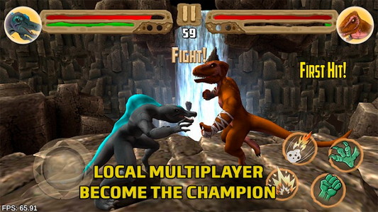 Dinosaurs fighters - Free fighting games