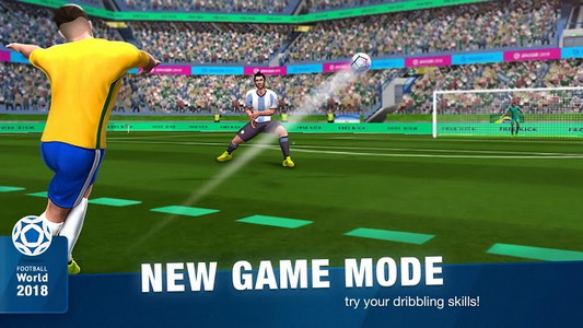 Euro Freekick Soccer Android Gra Apk Com Media5 Freekickworldcup18 Przez Super Bit Games Pobierz Na Telefon Z Phoneky