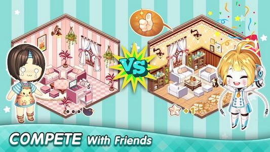 Kawaii Home Design - Juegos de decoración de casas Android Juego APK  () por ONESOFT - Descargue a su móvil desde PHONEKY