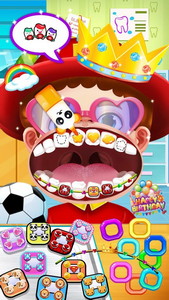 Dentista louco Jogo divertido : Tratar pacientes em uma clínica de um  dentista louco ! jogo divertido para as crianças