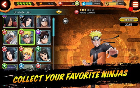 Naruto X Boruto Ninja Voltage Android ख ल Apk Com Bandainamcoent Ninjavoltage App Bandai Namco Entertainment Inc द व र प रक श त Phoneky स अपन म ब इल पर ड उनल ड कर