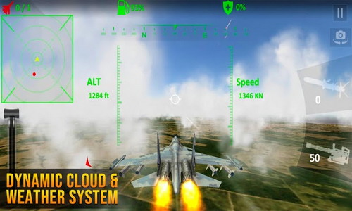 Missão de ataque aéreo de caça a jato 3D - Baixar APK para Android