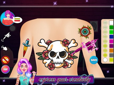 Tattoo Games Online FREE